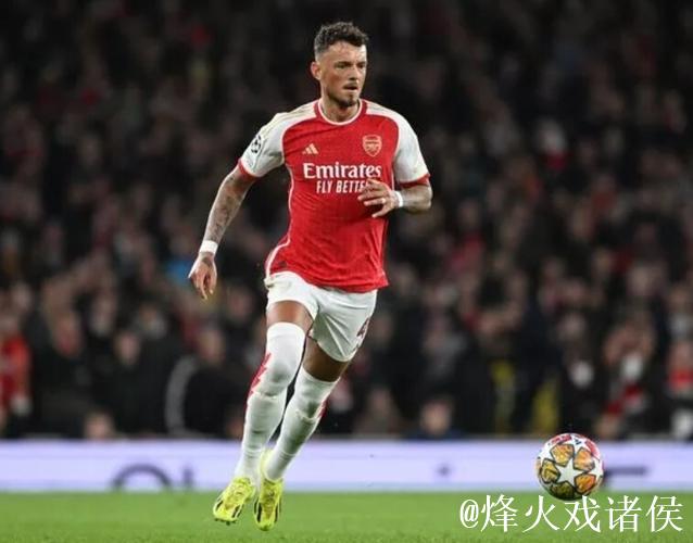 阿森纳后卫本怀特因腿筋伤势预计缺阵4至6周